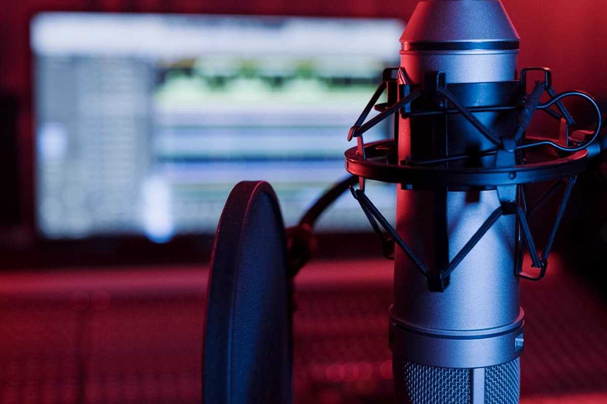 Music production studio